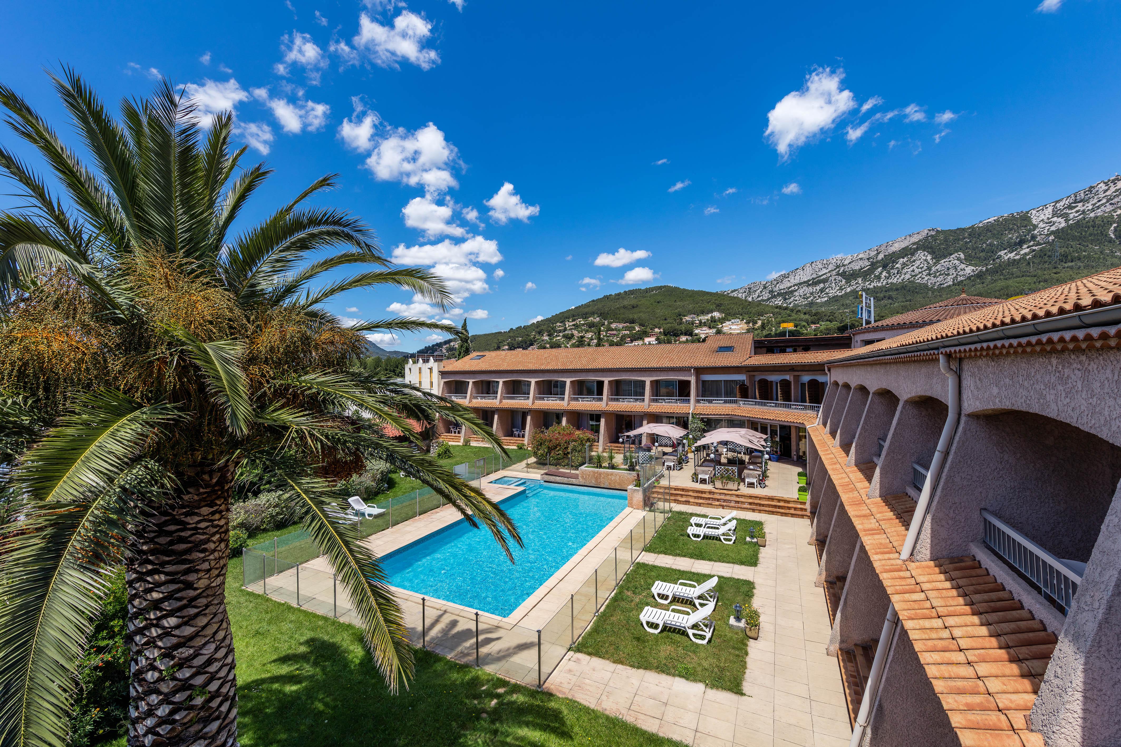 Noemys Toulon La Valette - Hotel Restaurant Avec Piscine Exteriér fotografie